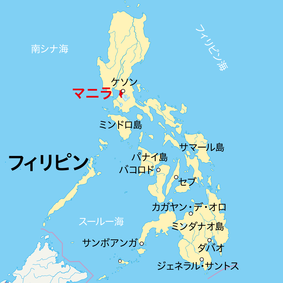 マニラ地図