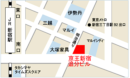 東京デスク地図