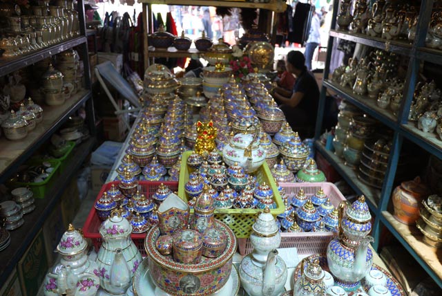 タイの伝統工芸エリア