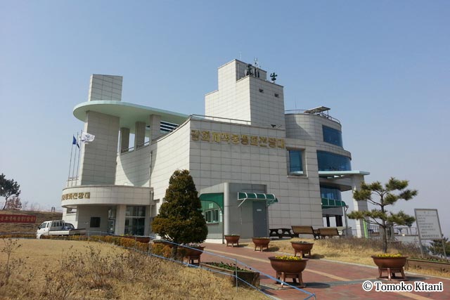 北朝鮮まで2.3?の距離にある「DMZ江華平和展望台」