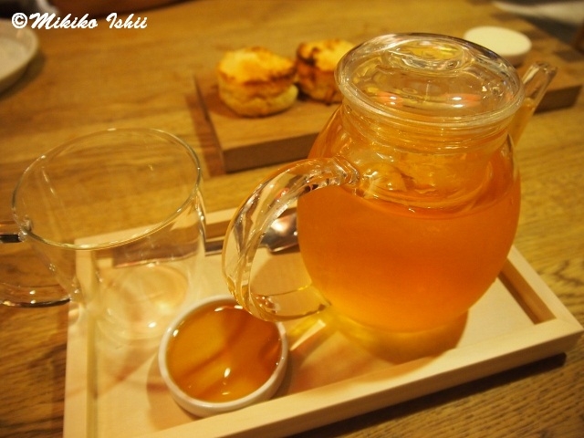お店のおススメの東宝美人茶