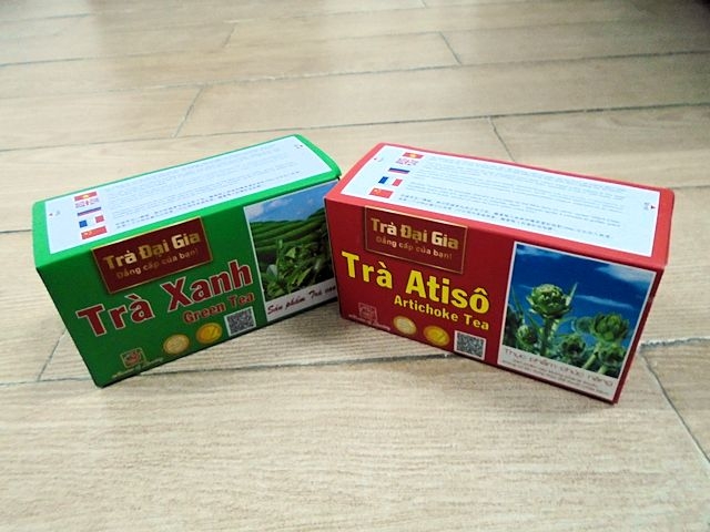ベトナムにはたくさんの種類のお茶があります