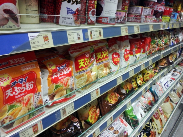 日本食を扱うスーパー
