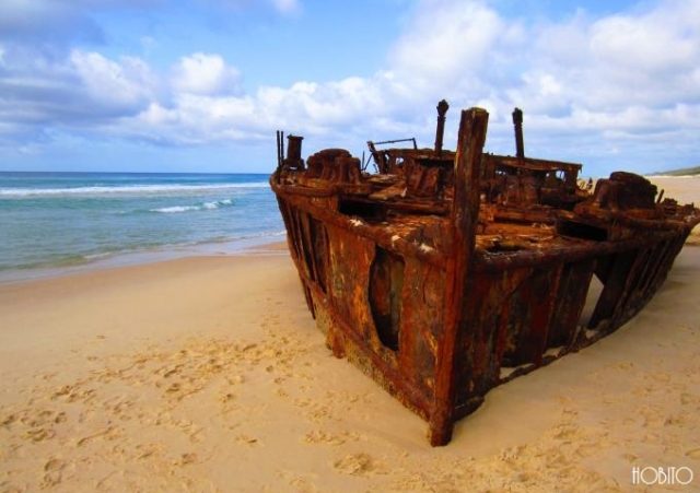 難破船マヘノ号(Maheno Wreck)