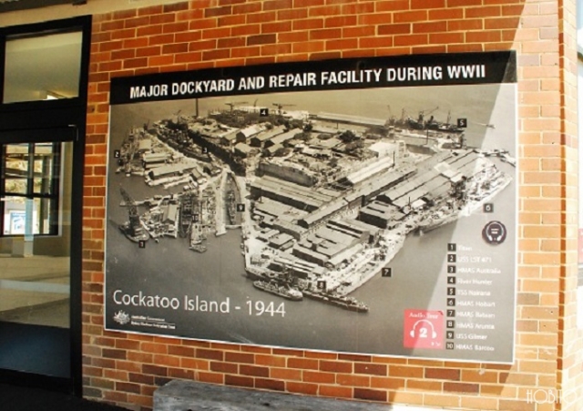 コッカトゥー島（Cockatoo Island）