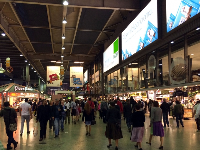 ミュンヘン駅構内