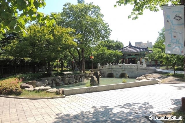 大邱近代歴史館のある慶尚監営公園。昔監察府があった場所です。