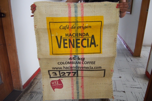 インテリアに最適なコーヒー豆の袋