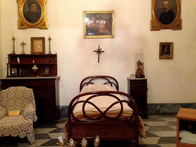 サン・ジュセッペ・モスカーティのベッドルーム
