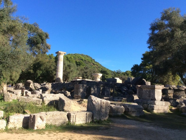 ゼウス神殿跡