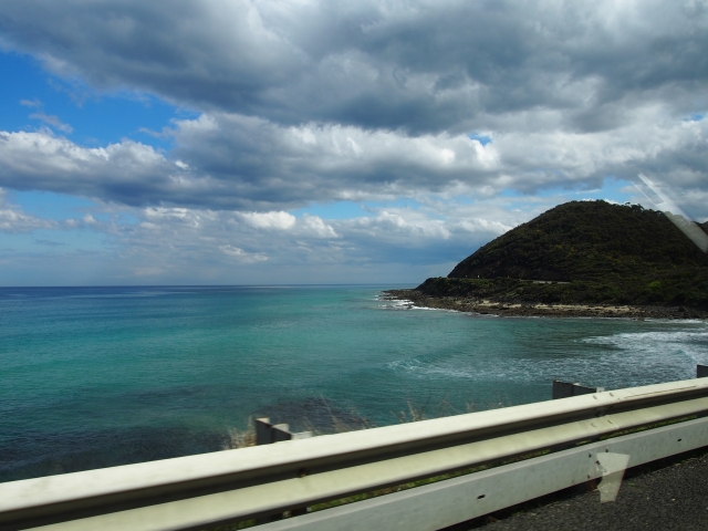 海岸線ギリギリを走り抜ける醍醐味