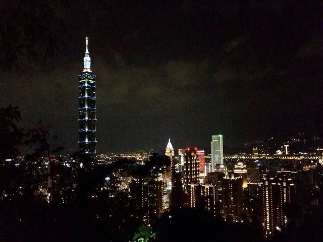 台北市内の夜景が一望！！！！！