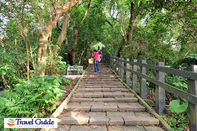 象山に登る路