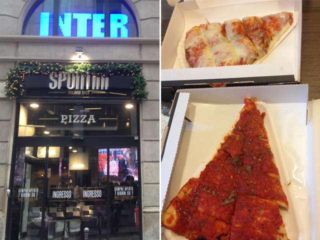 ミラノで一番人気のテイクアウトピザ「スポンティーニ」
