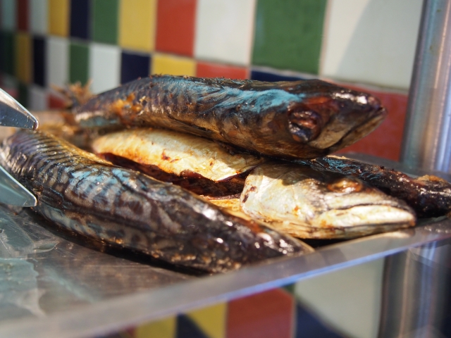 ありそうでなかなか無い、シンプルな焼き魚が食べられます