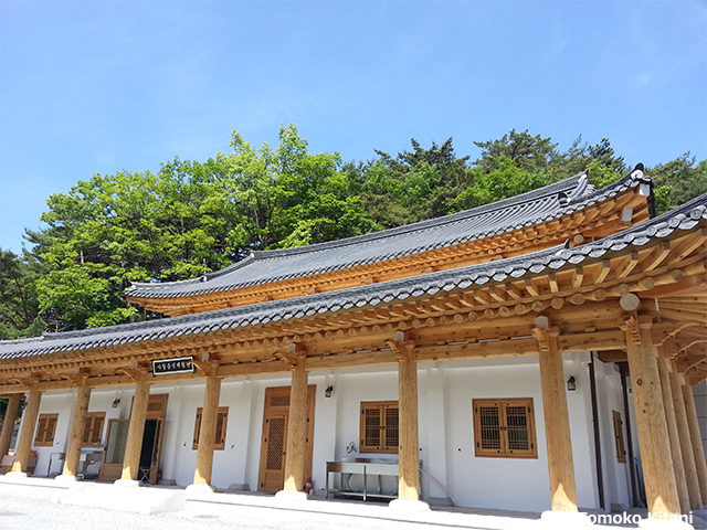 2015年5月にオープンした桐華寺の精進料理体験館