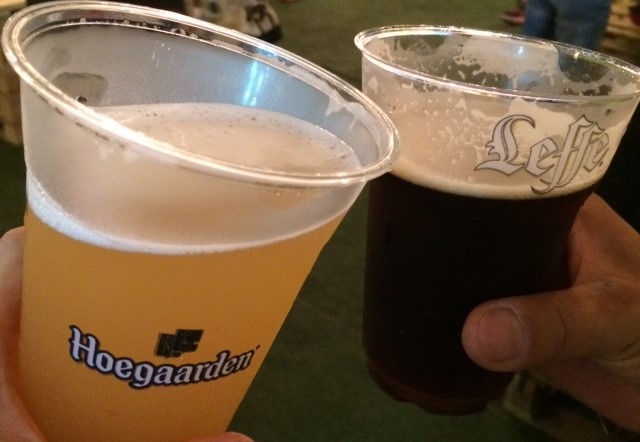ベルギービールで乾杯♪