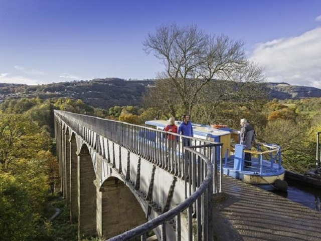 イギリスでも数少ない水路橋 ©Visit Britain