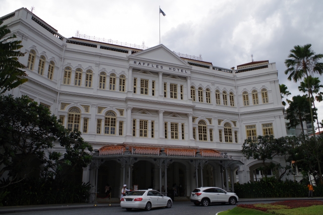 シンガポールのアイコン的なラッフルズ・ホテル
