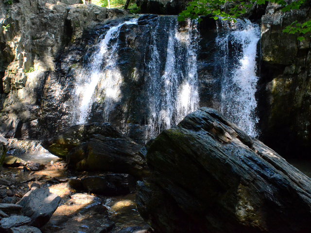 メリーランド州で第4番目の高さを誇る「キルゴアの滝」