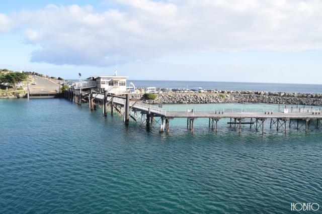 カンガルー島のフェリー乗り場