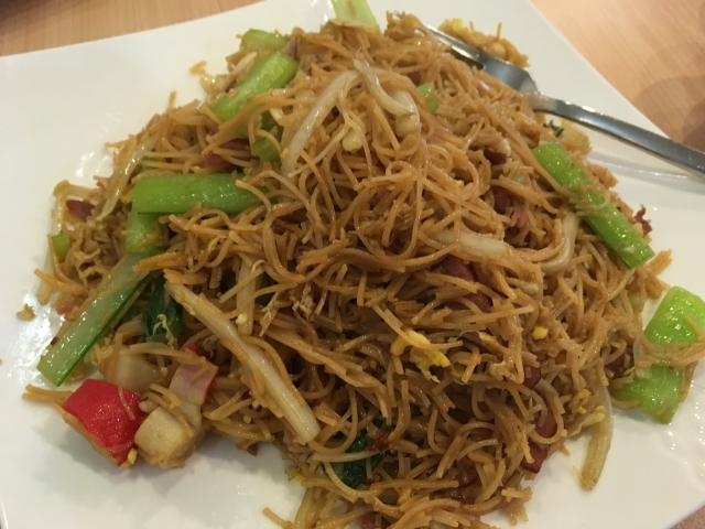 麺類もいただくなら「細麺の炒め物」