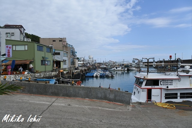 龜吼の漁港