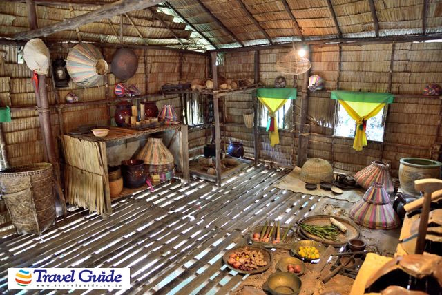 バジャウ族の家　台所