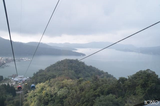 ロープウェイからの景色