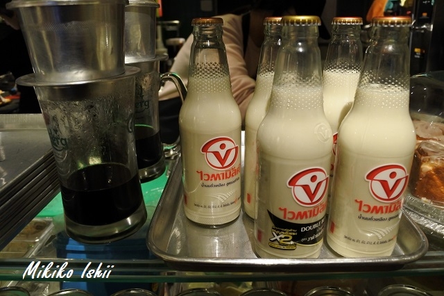 ベトナムコーヒー、タイのメーカーの豆乳