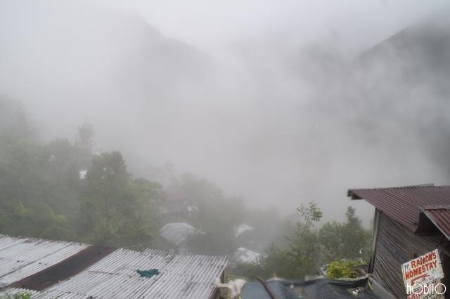 気づけば雲の中