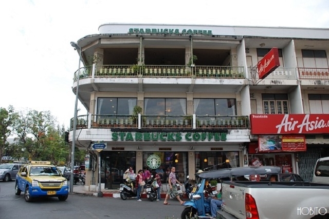 スターバックス、チェンマイ店