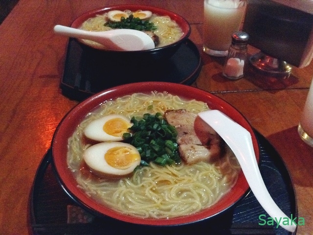 お待ちかねのラーメン