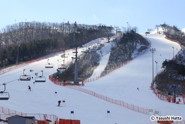 2018年に冬季五輪が開催されるアルペンシアリゾートスキー場