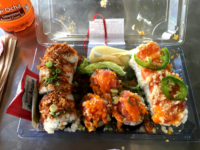 Sushi Combo at Wholefoods