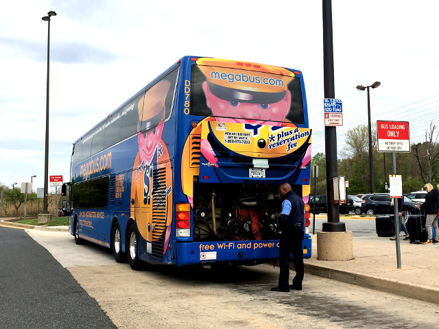 Mega Bus in White Marsh