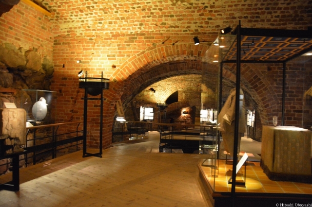 トレー・クローノル城時代には台所として使われた北棟の地階