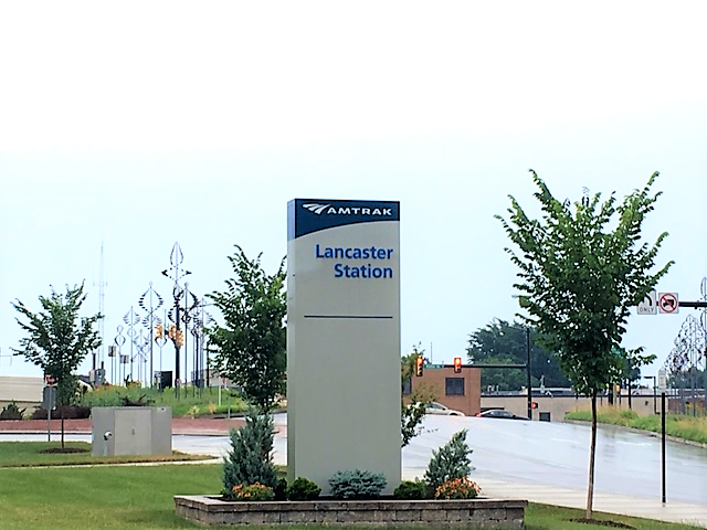 Lancaster Station  on AMTRAK