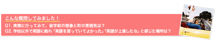 こんな質問してみました