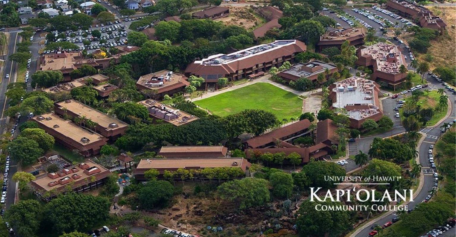 カピオラニコミュニティカレッジ（Kapiʻolani Community College） キャンパス
