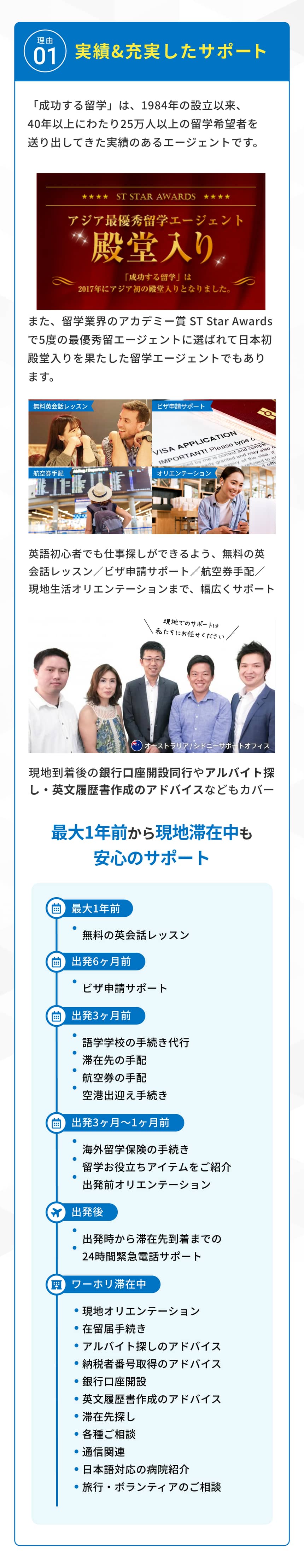 選ばれる理由01