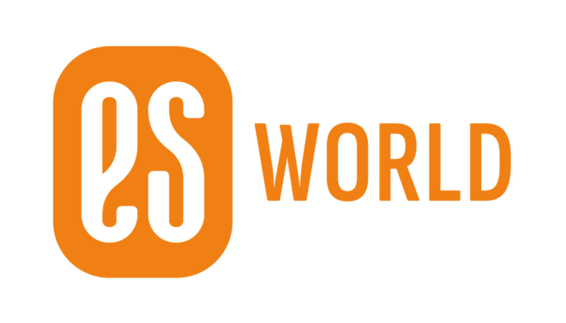 ES World ロゴ