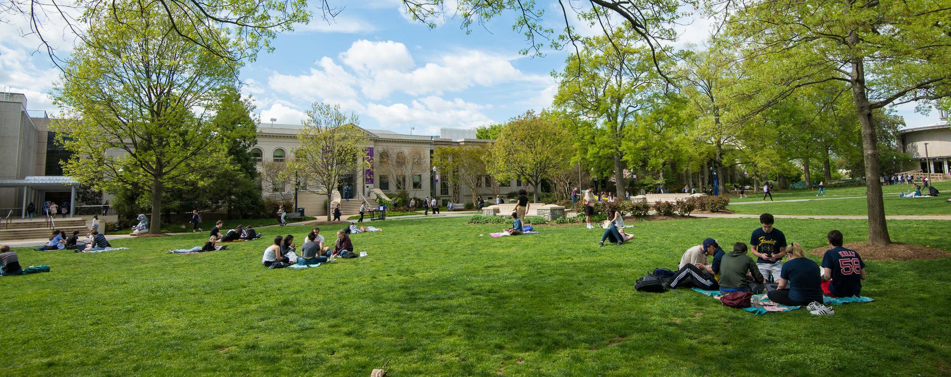 アメリカン大学 キャンパス風景